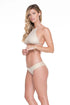 Luli Fama Desert Babe HIGH NECK ILLUSION HALTER TOP